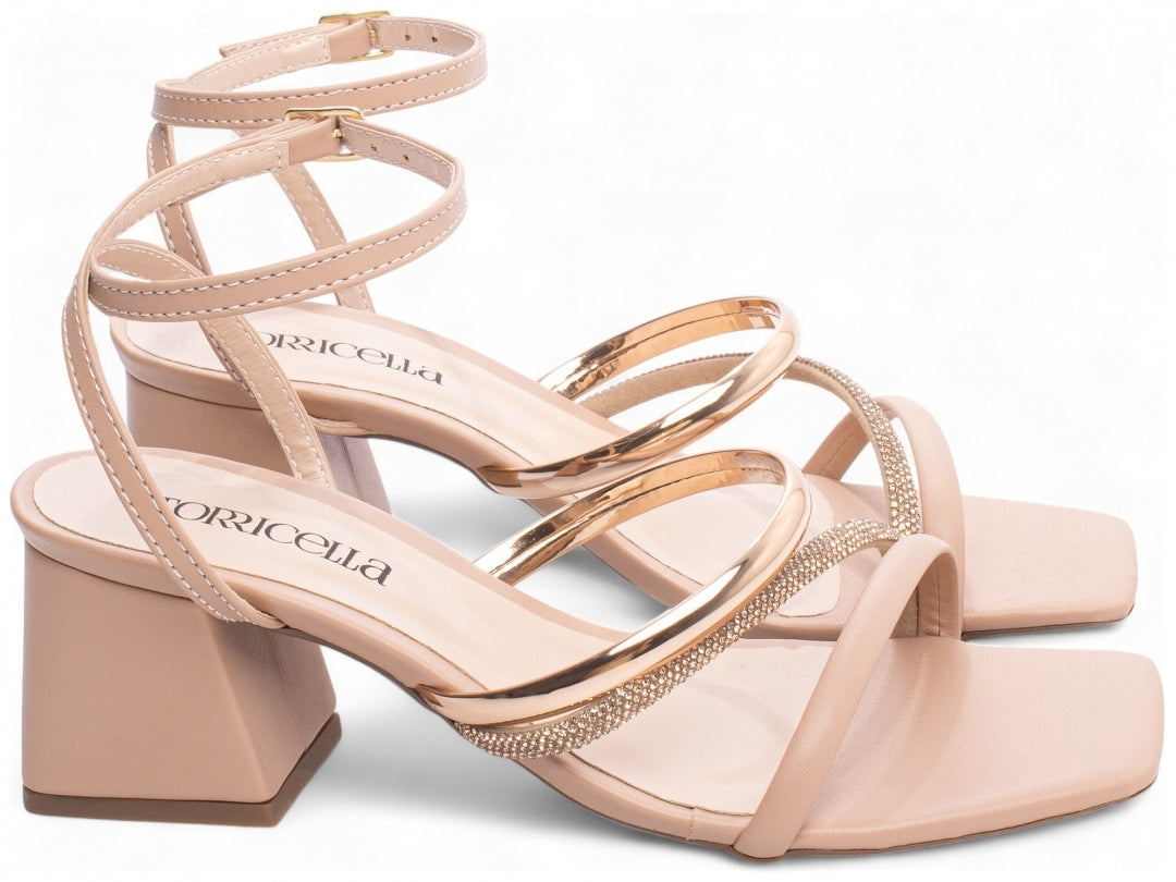 Rosê Glam Torrícella - Perfeita para eventos festivos ou looks noturnos sofisticados.