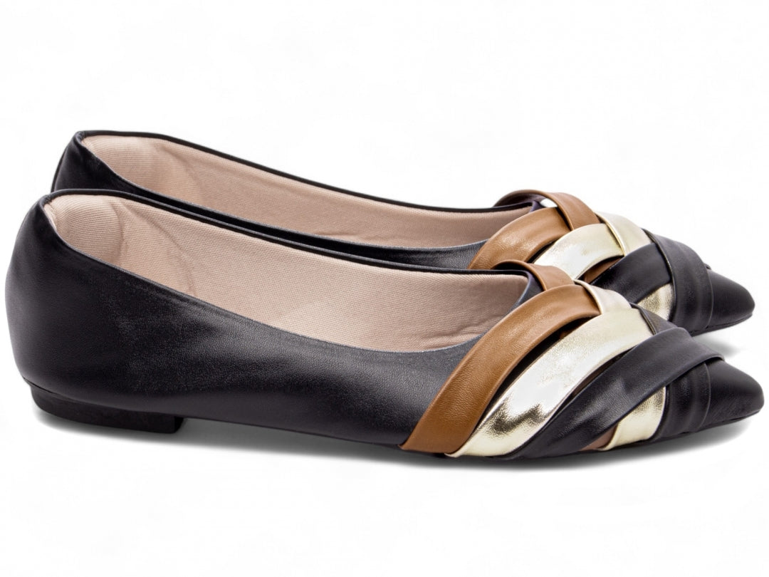 Sapatilha Trançada - Elegância Versátil para Todos os Momentos