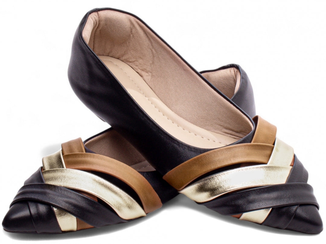 Sapatilha Trançada - Elegância Versátil para Todos os Momentos