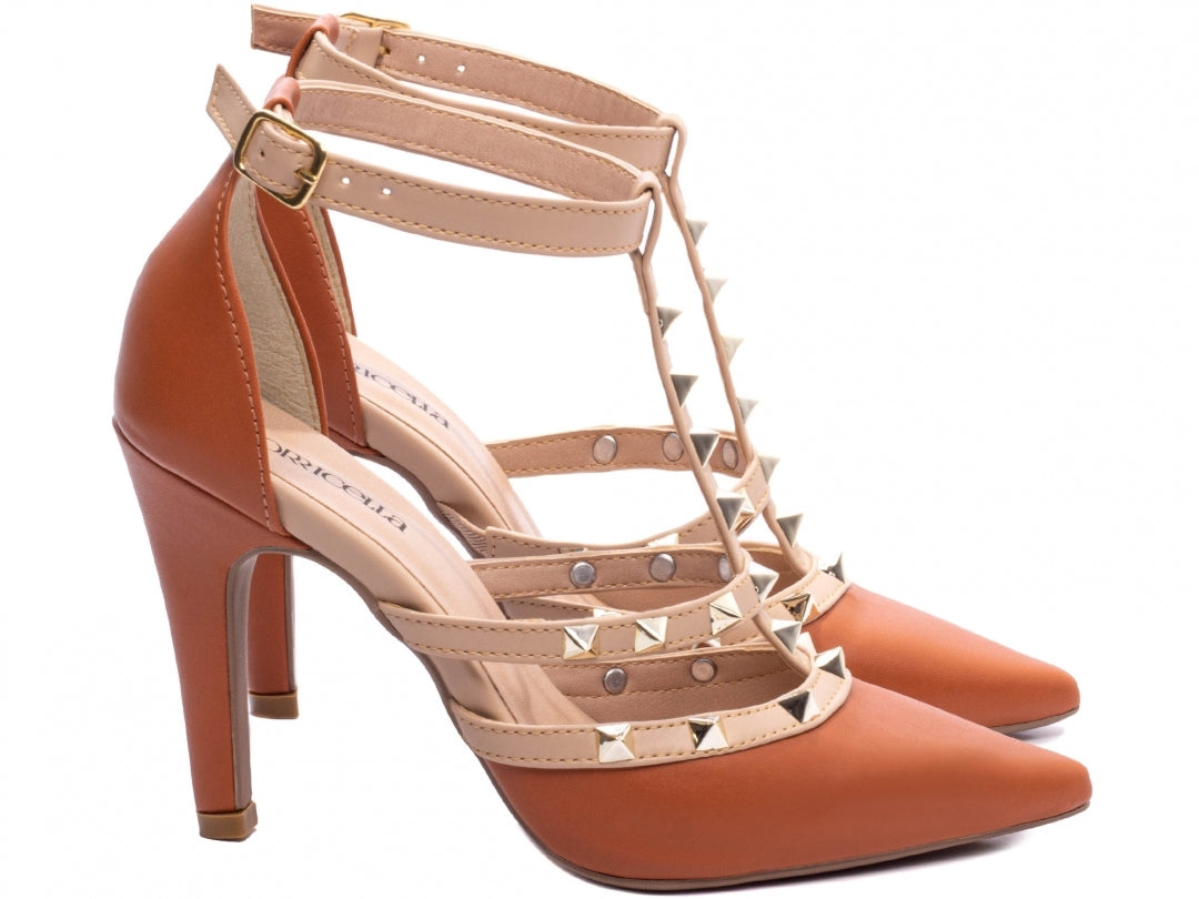 Sapato Scarpin Pirâmide Chic - Versatilidade para Todos os Momentos