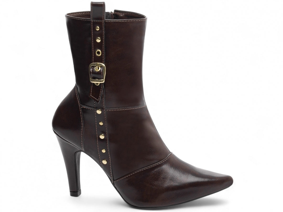 Bota Styles Torrícella - Cano Médio - Bico Fino