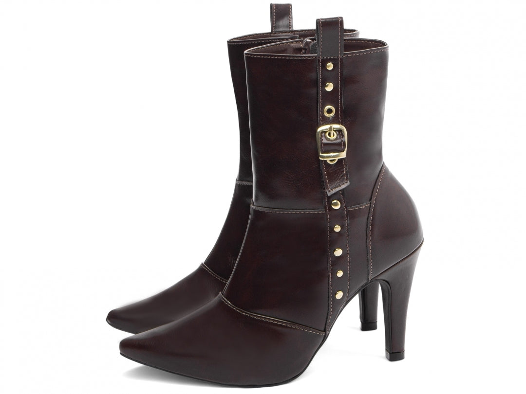 Bota Styles Torrícella - Cano Médio - Bico Fino