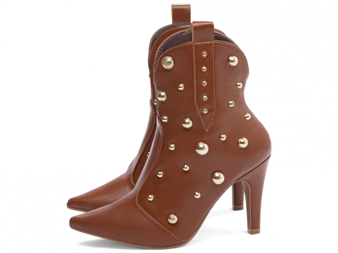 Bota elegance Torrícella - Cano médio - Bico Fino