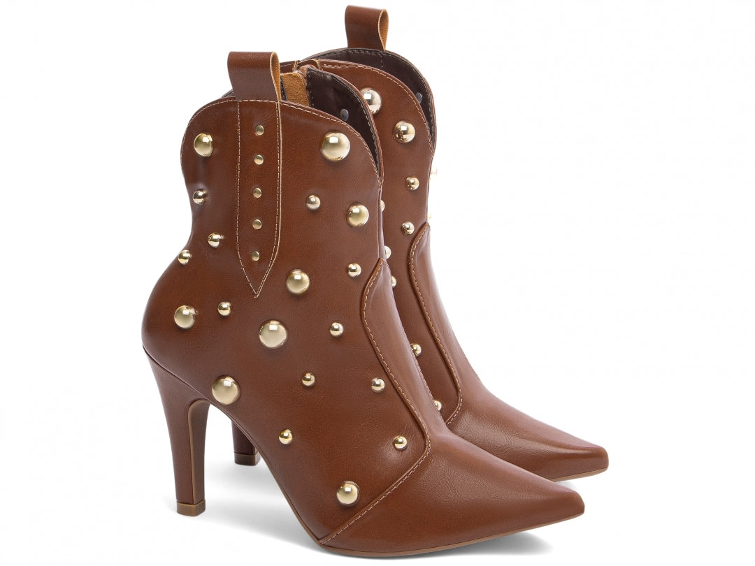 Bota elegance Torrícella - Cano médio - Bico Fino