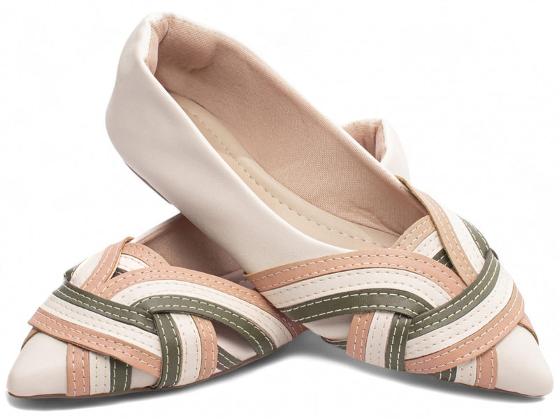 Sapatilha Trançada - Elegância Versátil para Todos os Momentos