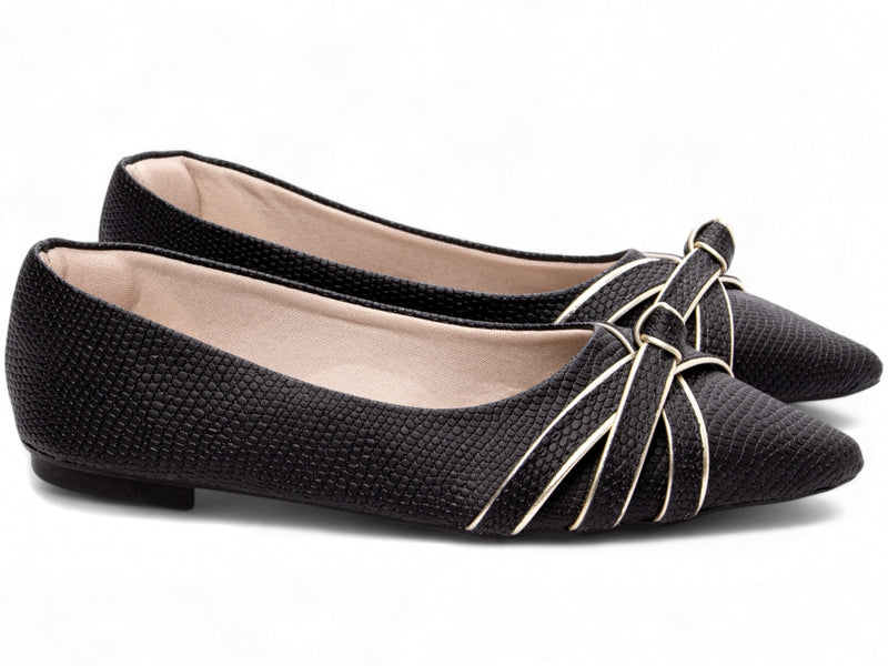 Sapatilha Lezard Elegante - Conforto Leve com Design Exclusivo