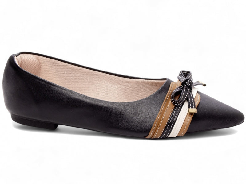 Sapatilha Laço Trançado Fino - Conforto Leve com Toque Refinado