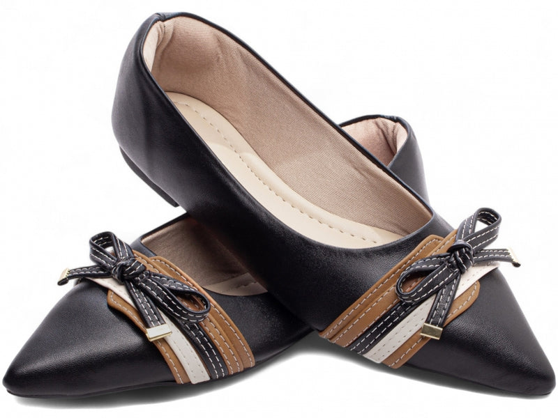 Sapatilha Laço Trançado Fino - Conforto Leve com Toque Refinado