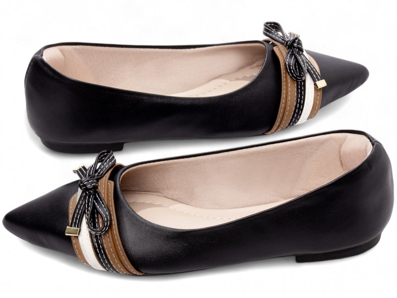 Sapatilha Laço Trançado Fino - Conforto Leve com Toque Refinado