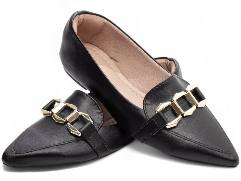 Sapatilha Mocassim Ouro Fino - Conforto Leve com Design Sofisticado