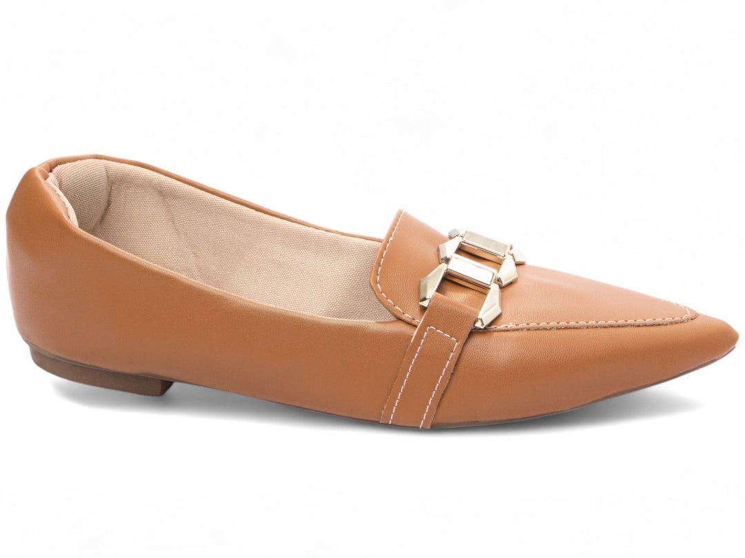 Sapatilha Mocassim Ouro Fino - Conforto Leve com Design Sofisticado