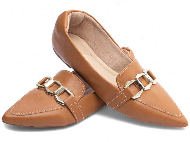 Sapatilha Mocassim Ouro Fino - Conforto Leve com Design Sofisticado