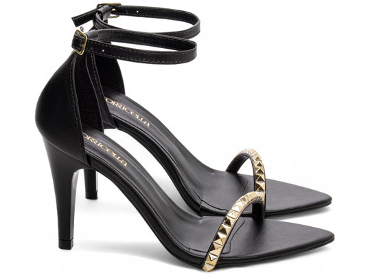 Sandália Pirâmide Chic Torrícella - Ideal para eventos formais ou looks casuais elegantes