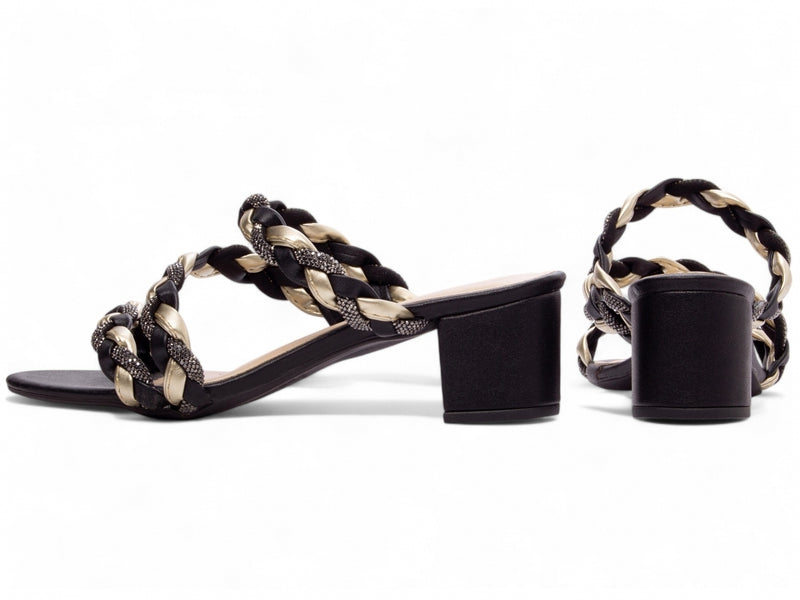 Noir Glam Torrícella - Ideal para eventos noturnos ou looks sofisticados do cotidiano.