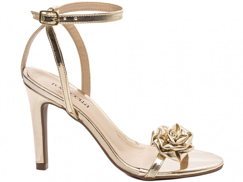 Sandália Estelar Torrícella - Brilho metálico para looks impactantes