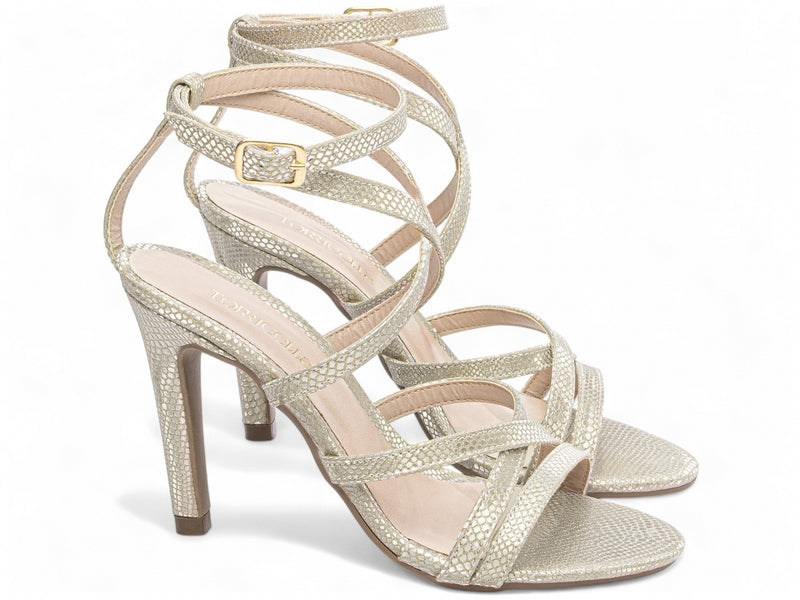 Croco Glam Torrícella - Perfeita para eventos festivos ou looks sofisticados