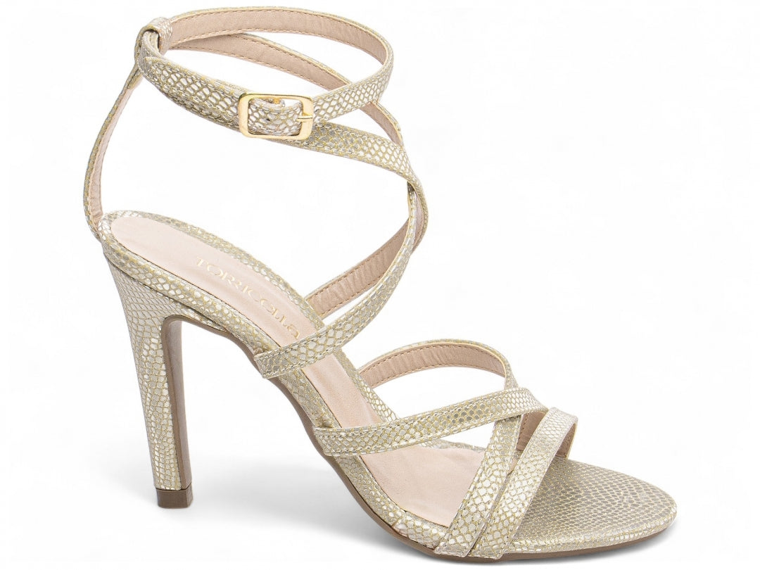 Croco Glam Torrícella - Perfeita para eventos festivos ou looks sofisticados