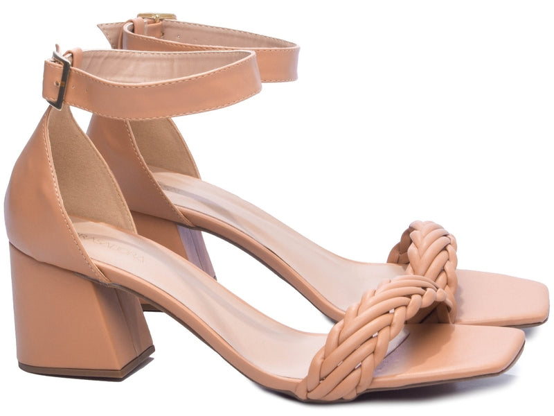 Sandália Arrasadora Strappy Especial -Encante a Cada Passo com Elegância Inigualável - Numeração (39 ao 44)