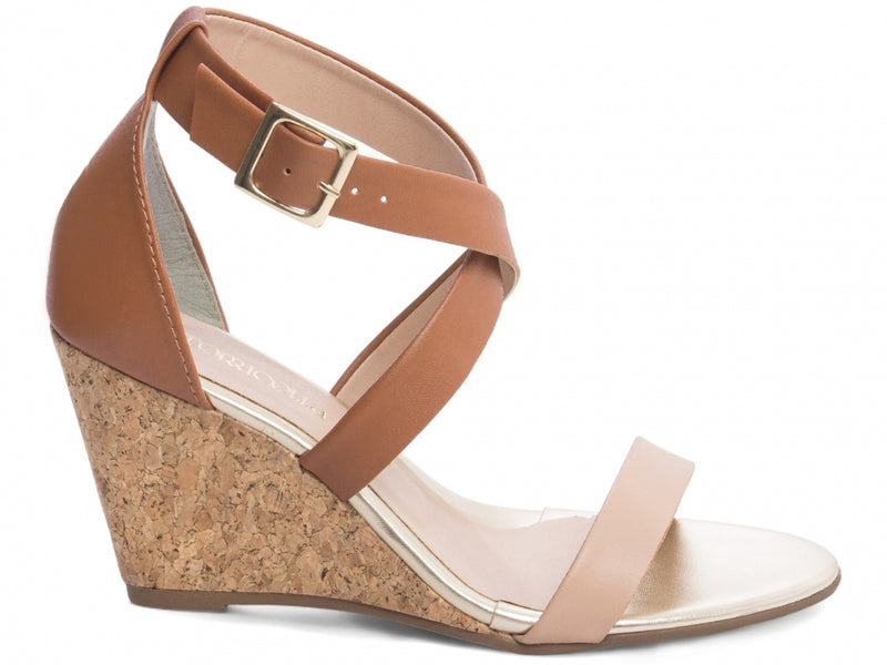 Sandália Plataforma Caramelo - Conforto com Design Exclusivo