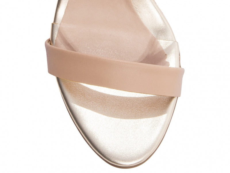 Sandália Plataforma Caramelo - Conforto com Design Exclusivo