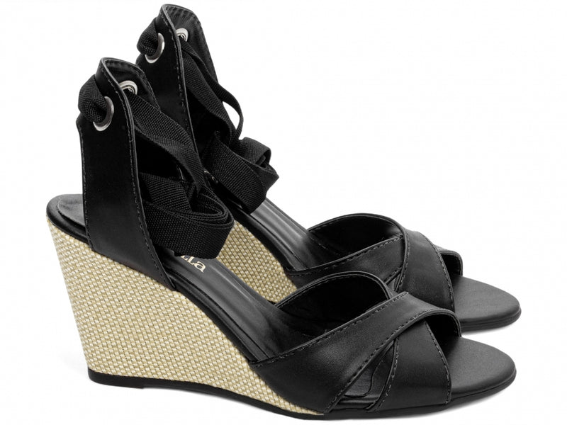 Sandália Anabela Ilhós - Conforto com Estilo Inconfundível