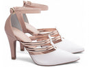 Sapato Scarpin - Com Tiras em Verniz
