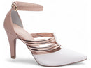 Sapato Scarpin - Com Tiras em Verniz