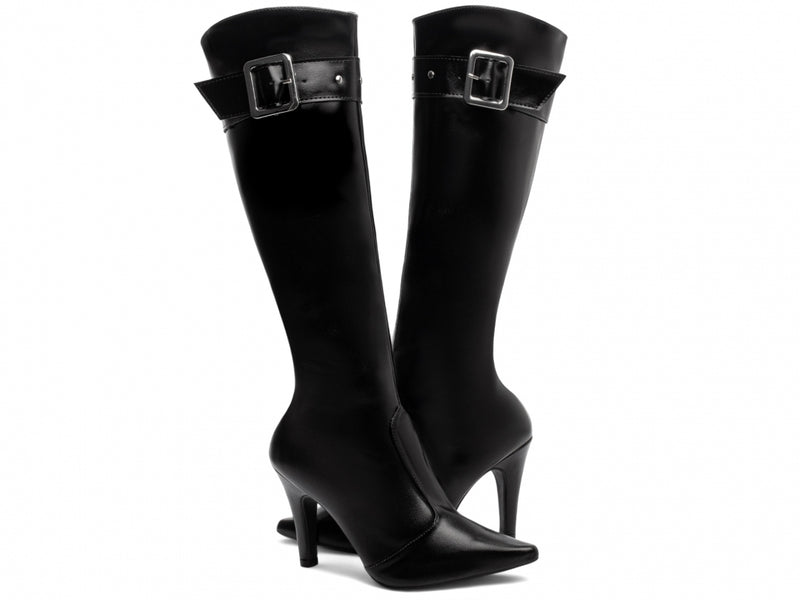 Bota Cano Alto Torrícella - Detalhe com Fivela em Cima - Bico Fino