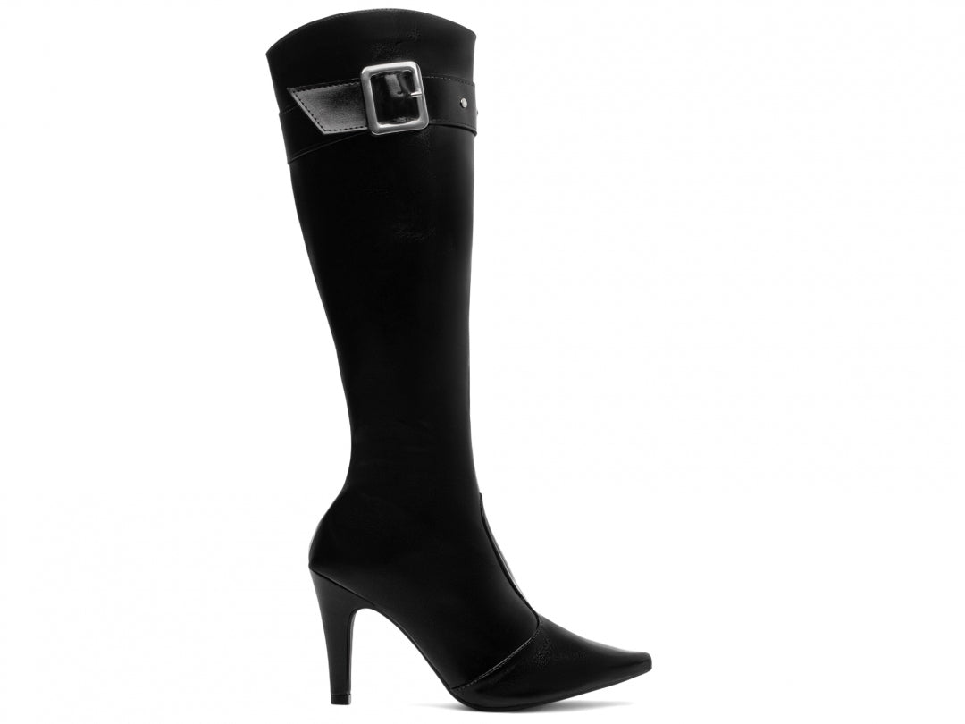 Bota Cano Alto Torrícella - Detalhe com Fivela em Cima - Bico Fino