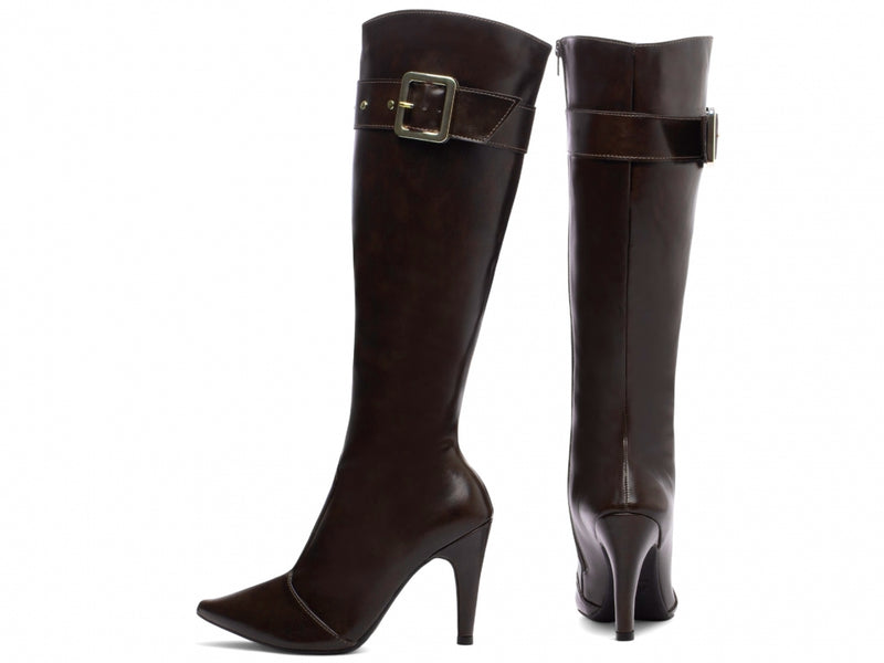 Bota Cano Alto Torrícella - Detalhe com Fivela em Cima - Bico Fino