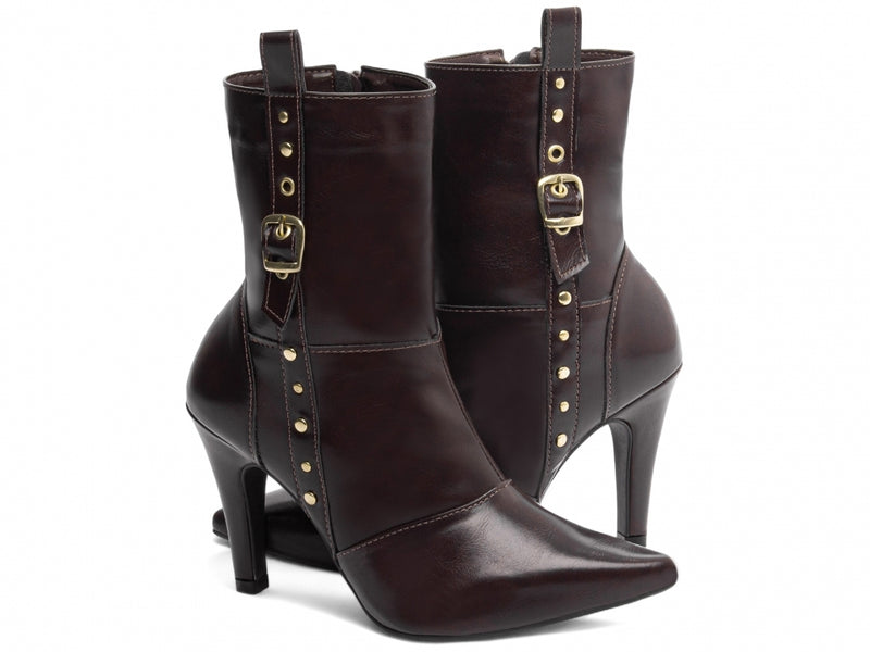 Bota Styles Torrícella  - Cano Médio - Bico Fino