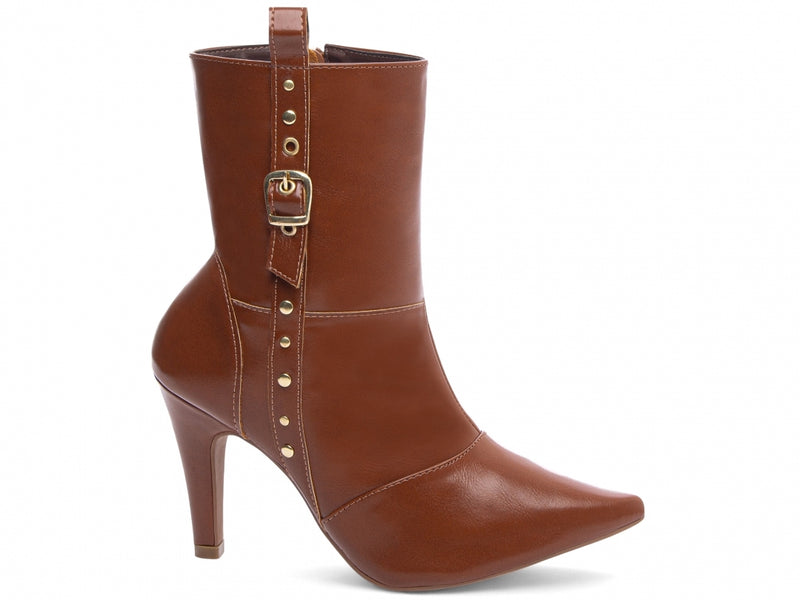 Bota Styles Torrícella  - Cano Médio - Bico Fino
