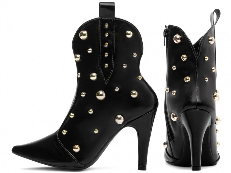 Bota elegance Torrícella - Cano médio - Bico Fino