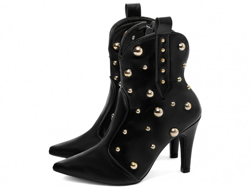 Bota elegance Torrícella - Cano médio - Bico Fino