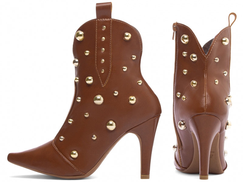 Bota elegance Torrícella - Cano médio - Bico Fino