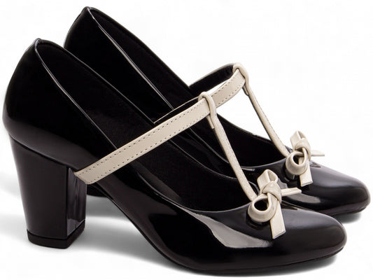 Sapato Mary Jane - Conforto excepcional - Visual refinado
