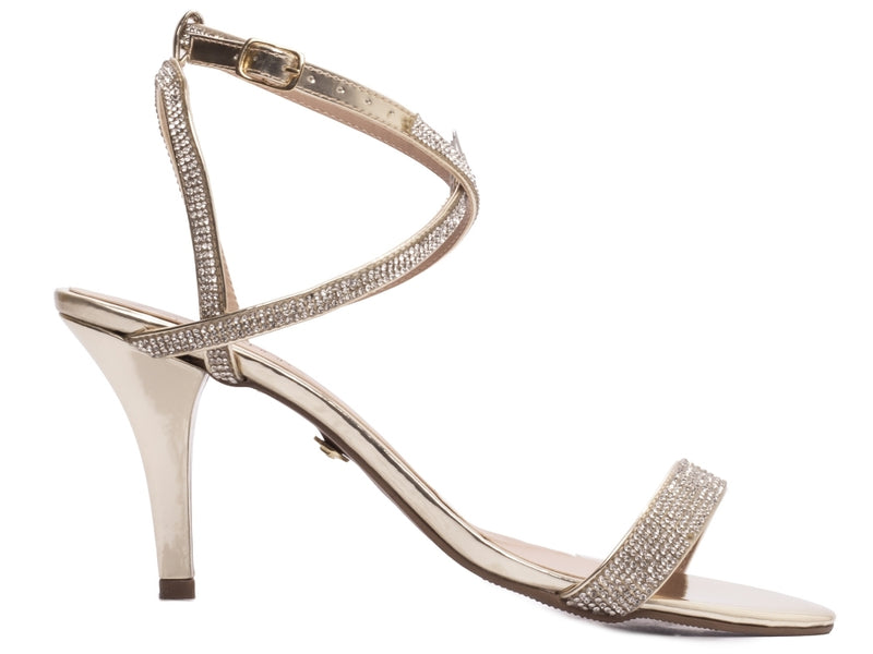 Sandália Glamour Ouro Ligth - Numeração (40 ao 43)