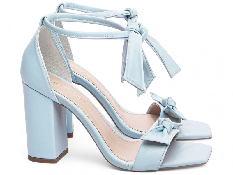 Sandália com Laço Torrícella - Design romântico - Conforto prolongado