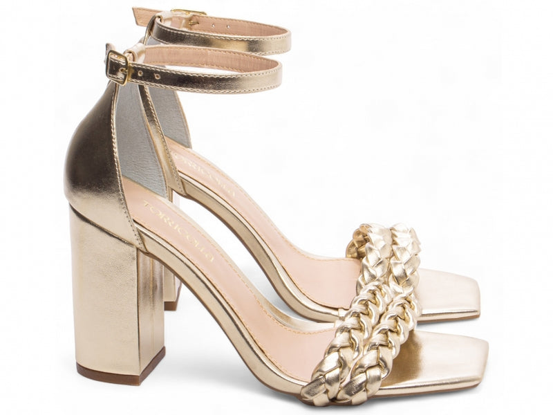 Sandália Torricela Trançada - Estilo sofisticado - Conforto duradouro