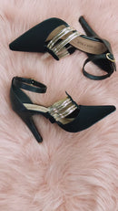 Sapato Scarpin - Com Tiras em Verniz