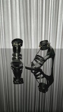 Sandália Lux Torrícella - Detalhes dourados para glamour